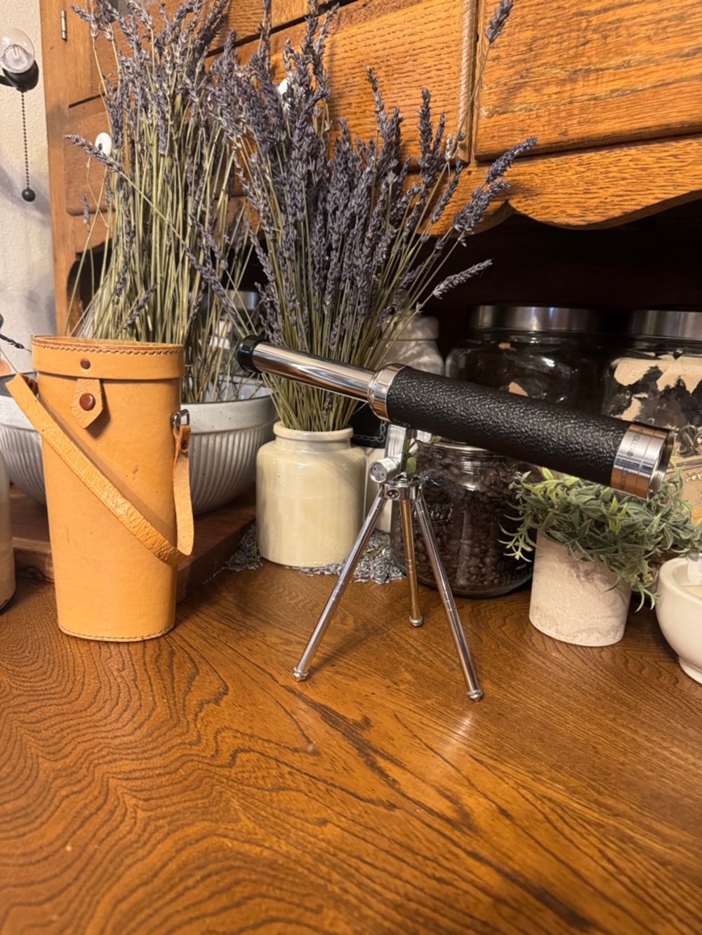 VTG Monolux 30x30 Japan Telescope with Tripod& leather & velvet case